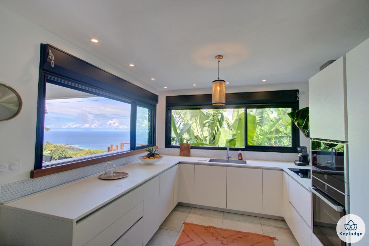 Villa Paloma 4 Etoiles Avec Piscine Et Vue Exceptionnelle Sur L'Ocean A Saint-Leu Exteriör bild