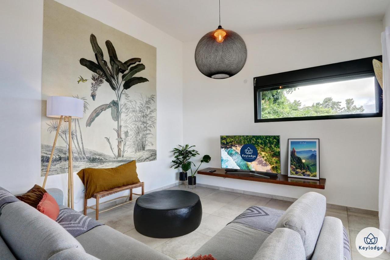 Villa Paloma 4 Etoiles Avec Piscine Et Vue Exceptionnelle Sur L'Ocean A Saint-Leu Exteriör bild