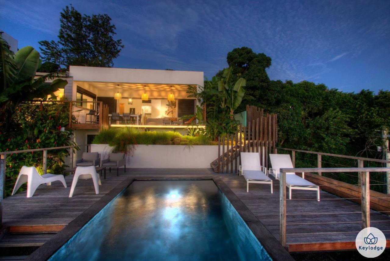 Villa Paloma 4 Etoiles Avec Piscine Et Vue Exceptionnelle Sur L'Ocean A Saint-Leu Exteriör bild
