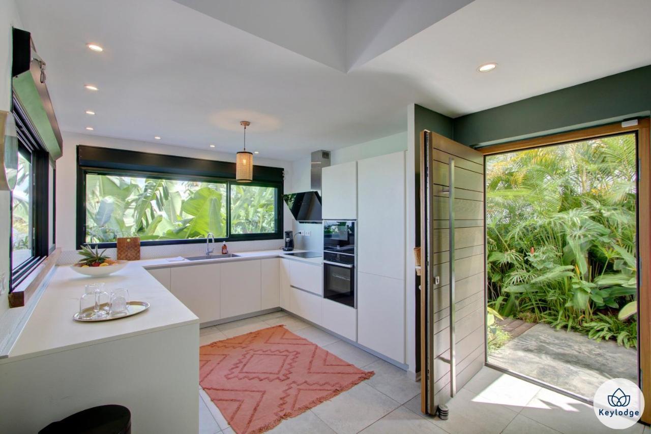 Villa Paloma 4 Etoiles Avec Piscine Et Vue Exceptionnelle Sur L'Ocean A Saint-Leu Exteriör bild